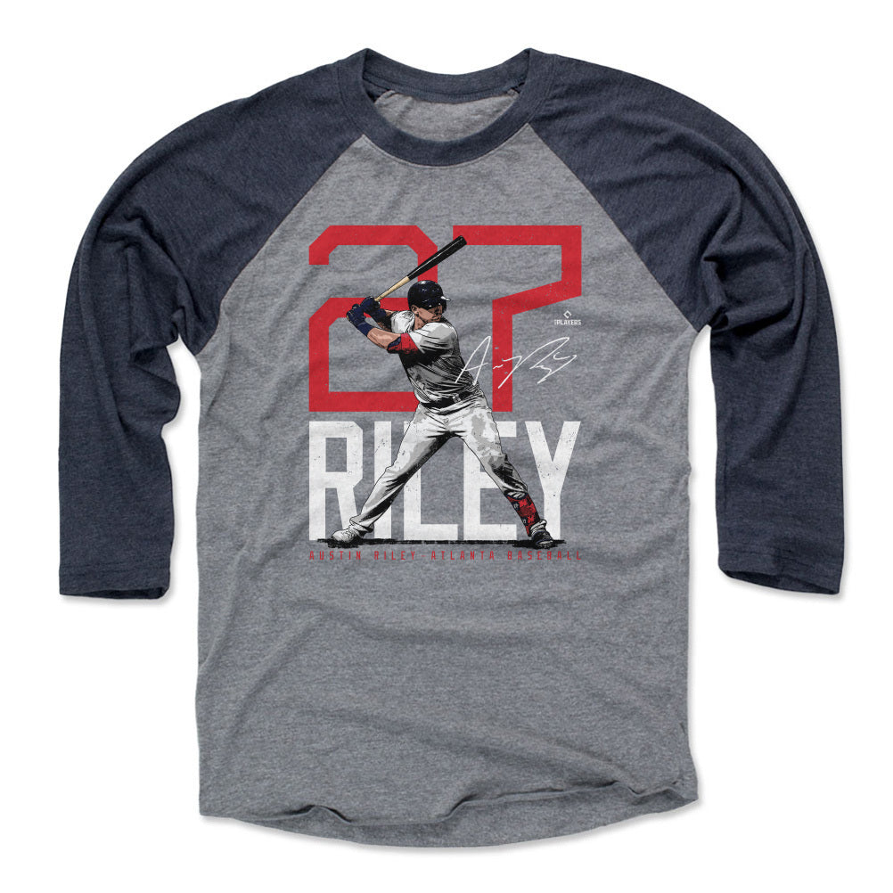 Austin Riley Men&#39;s Baseball T-Shirt | 500 LEVEL