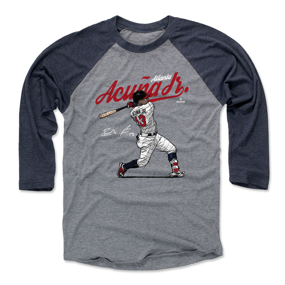 Ronald Acuna Jr. Men&#39;s Baseball T-Shirt | 500 LEVEL