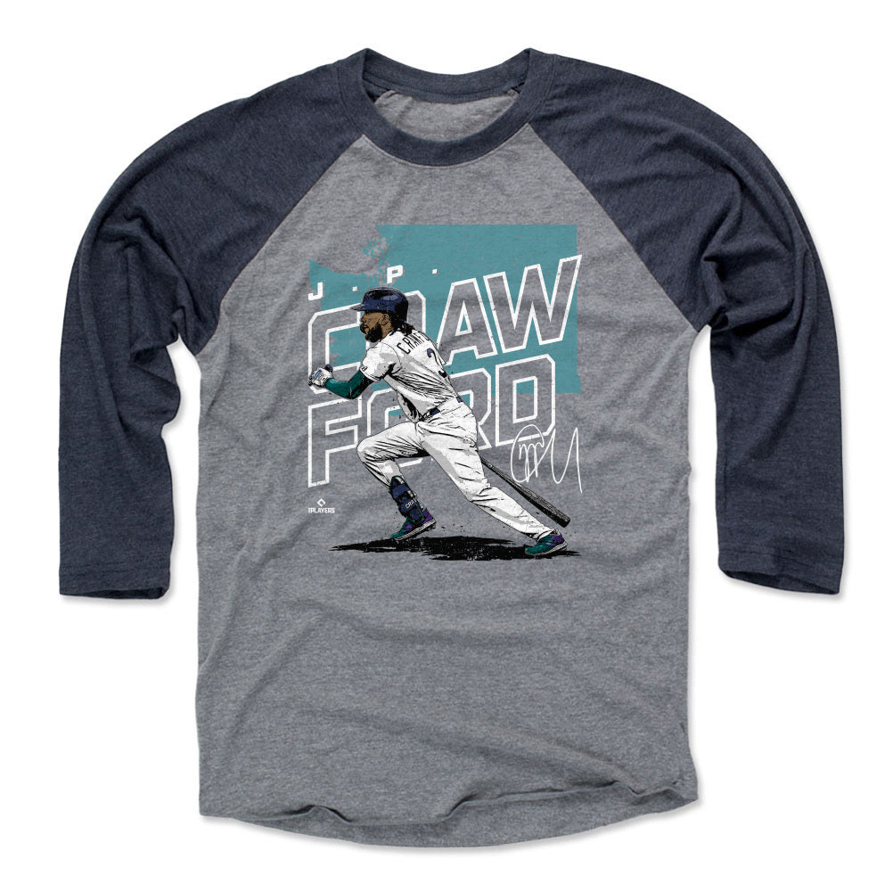 J.P. Crawford Men&#39;s Baseball T-Shirt | 500 LEVEL