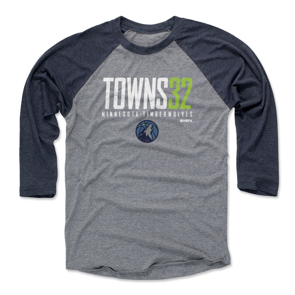 Karl-Anthony Towns Men&#39;s Baseball T-Shirt | 500 LEVEL