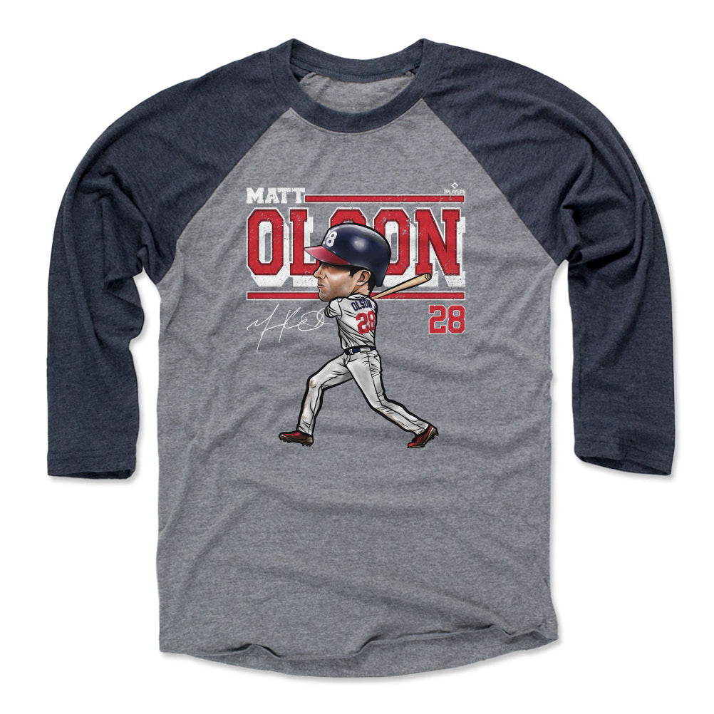 Matt Olson Men&#39;s Baseball T-Shirt | 500 LEVEL