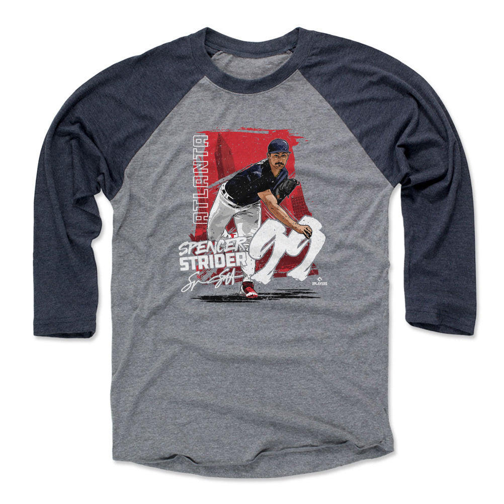 Spencer Strider Men&#39;s Baseball T-Shirt | 500 LEVEL