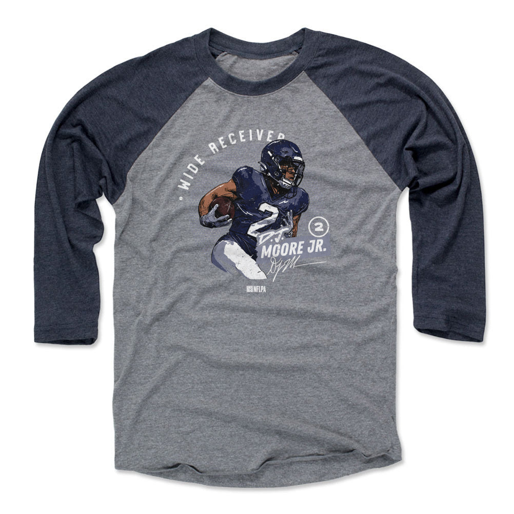 D.J. Moore Men&#39;s Baseball T-Shirt | 500 LEVEL