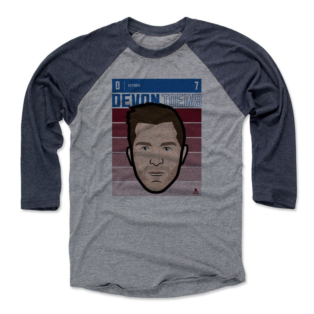 Devon Toews Men&#39;s Baseball T-Shirt | 500 LEVEL