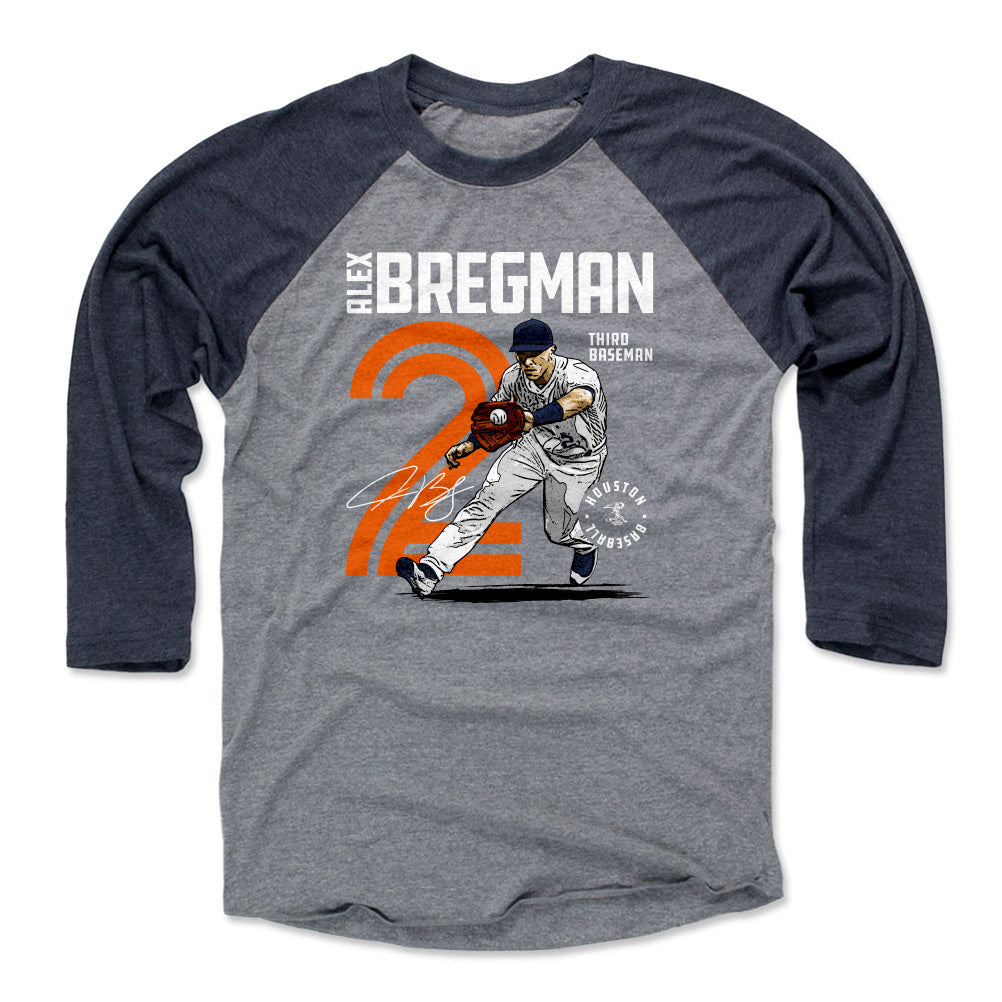 Alex Bregman Men&#39;s Baseball T-Shirt | 500 LEVEL