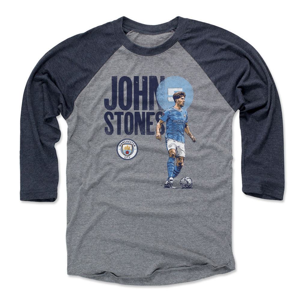 John Stones Men&#39;s Baseball T-Shirt | 500 LEVEL