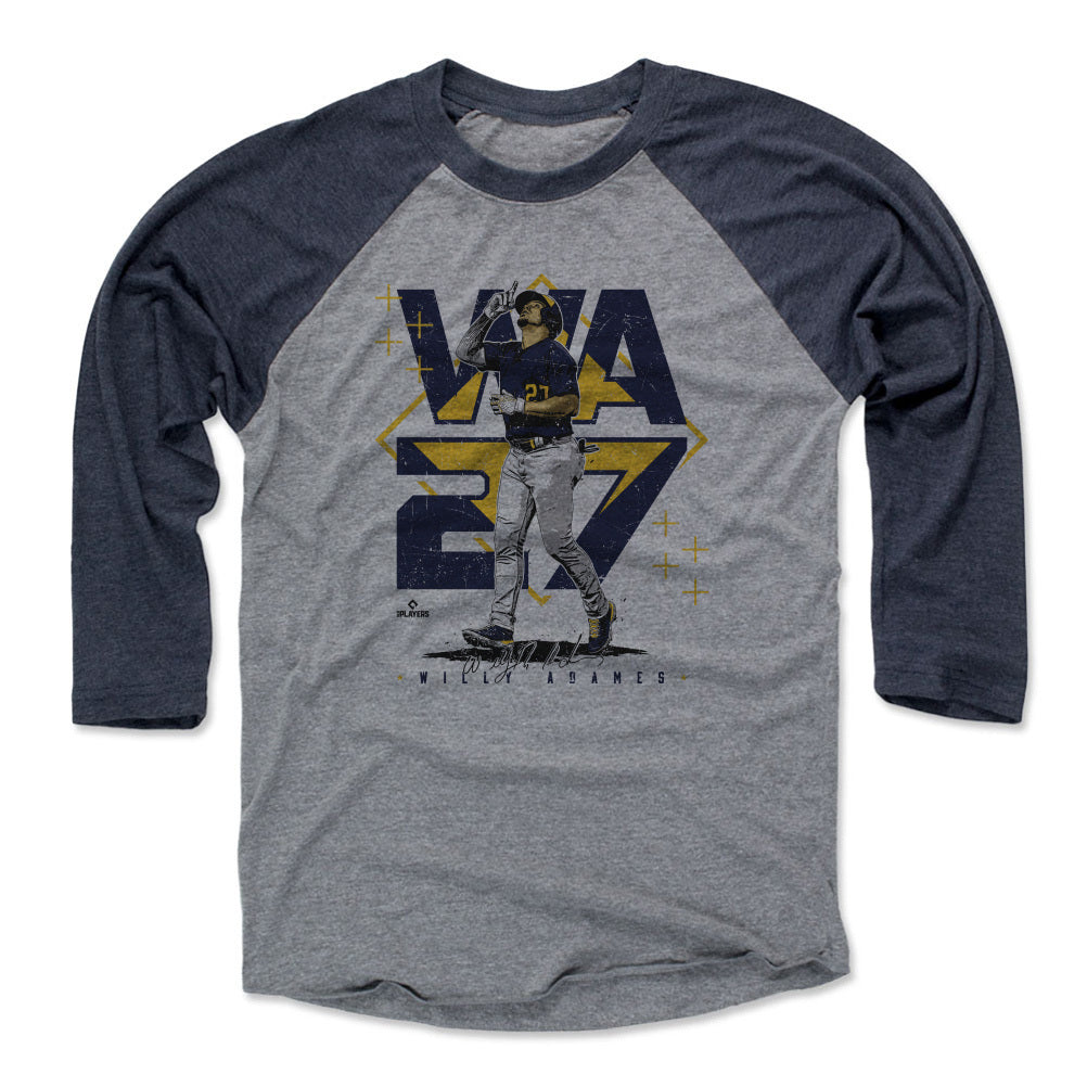 Willy Adames Men&#39;s Baseball T-Shirt | 500 LEVEL