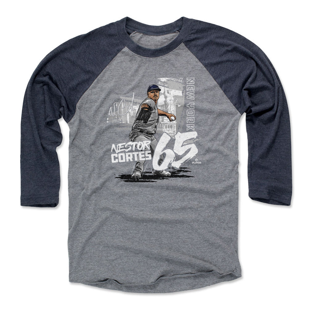 Nestor Cortes Men&#39;s Baseball T-Shirt | 500 LEVEL