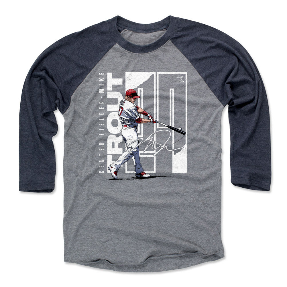 Mike Trout Men&#39;s Baseball T-Shirt | 500 LEVEL