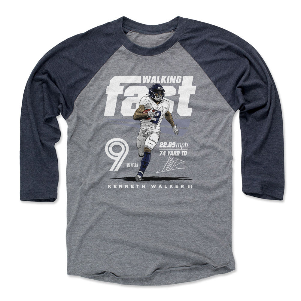 Kenneth Walker III Men&#39;s Baseball T-Shirt | 500 LEVEL