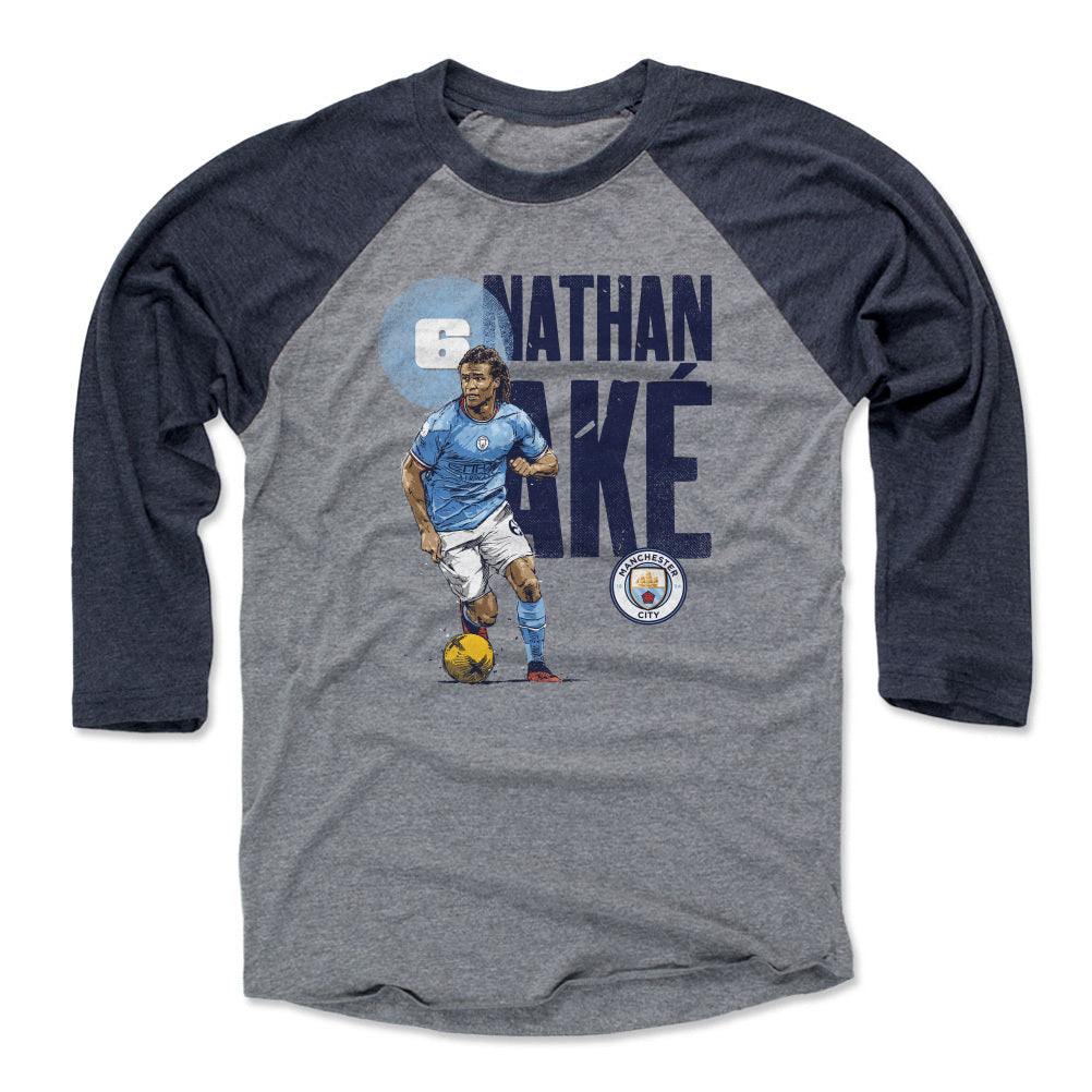 Nathan Ake Men&#39;s Baseball T-Shirt | 500 LEVEL