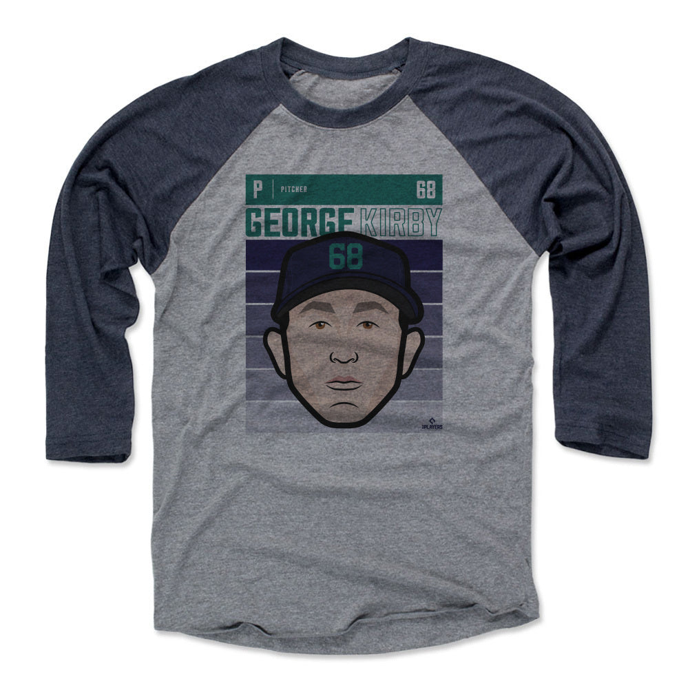 George Kirby Men&#39;s Baseball T-Shirt | 500 LEVEL