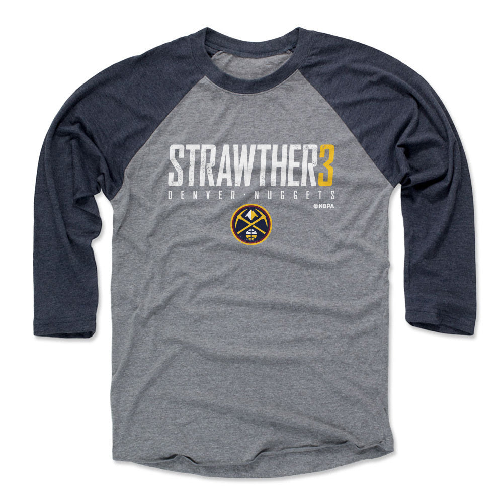 Julian Strawther Men&#39;s Baseball T-Shirt | 500 LEVEL