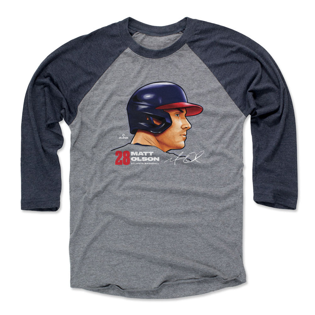 Matt Olson Men&#39;s Baseball T-Shirt | 500 LEVEL