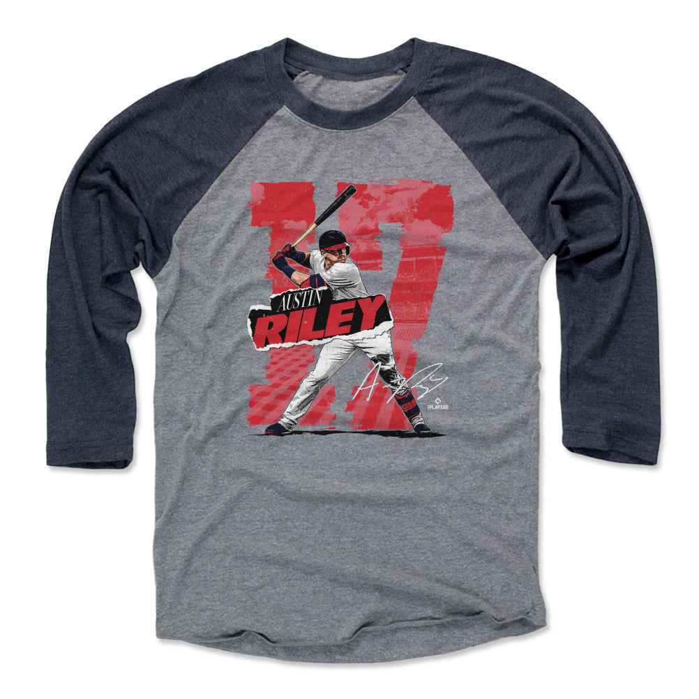 Austin Riley Men&#39;s Baseball T-Shirt | 500 LEVEL