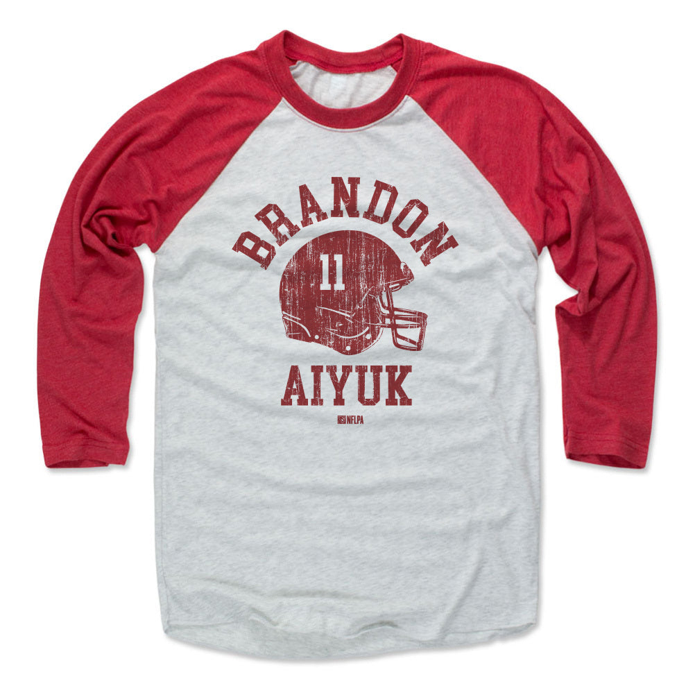 Brandon Aiyuk Men&#39;s Baseball T-Shirt | 500 LEVEL