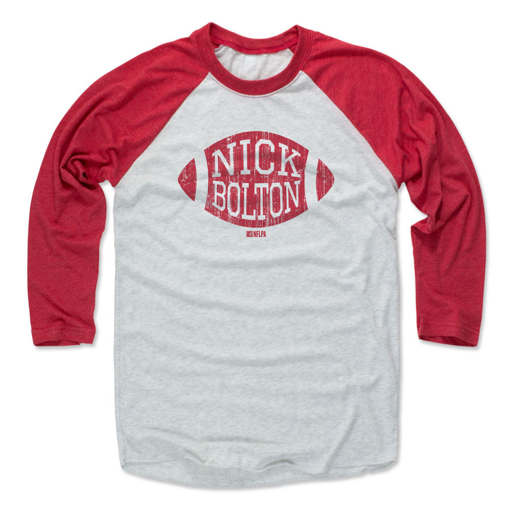 Nick Bolton Men&#39;s Baseball T-Shirt | 500 LEVEL