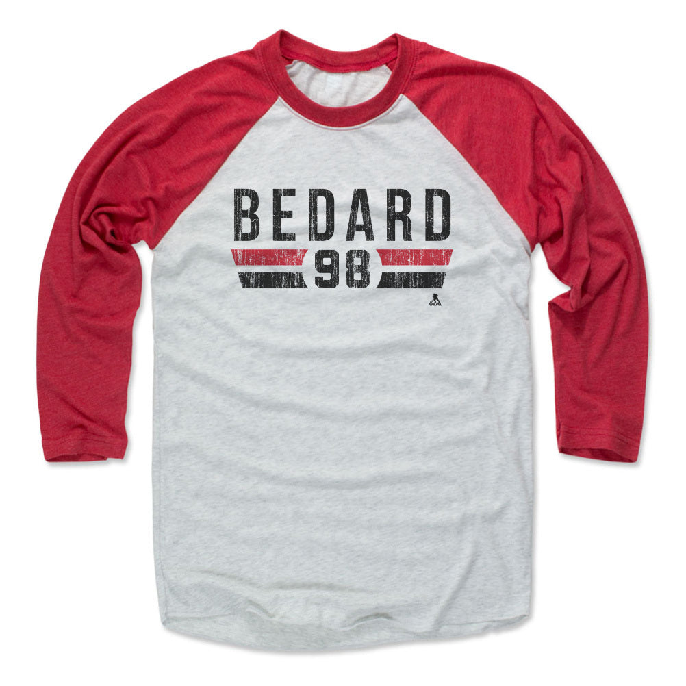 Connor Bedard Men&#39;s Baseball T-Shirt | 500 LEVEL