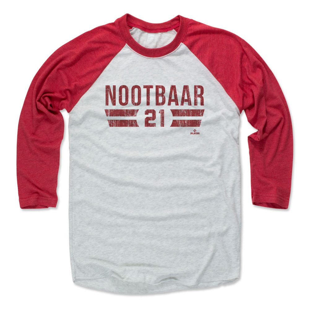 Lars Nootbaar Men&#39;s Baseball T-Shirt | 500 LEVEL