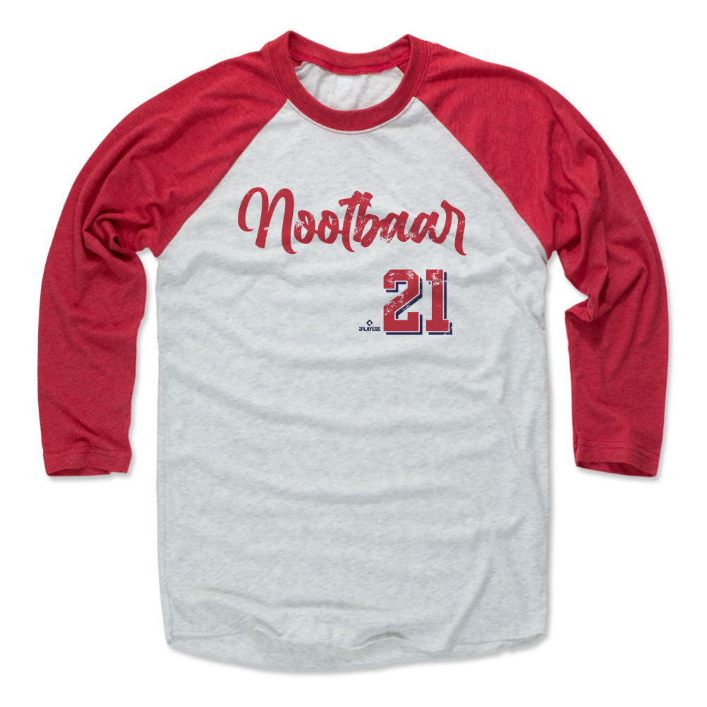 Lars Nootbaar Men&#39;s Baseball T-Shirt | 500 LEVEL