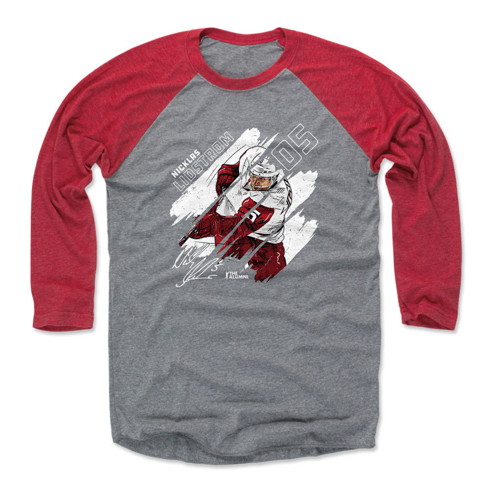 Nicklas Lidstrom Men&#39;s Baseball T-Shirt | 500 LEVEL