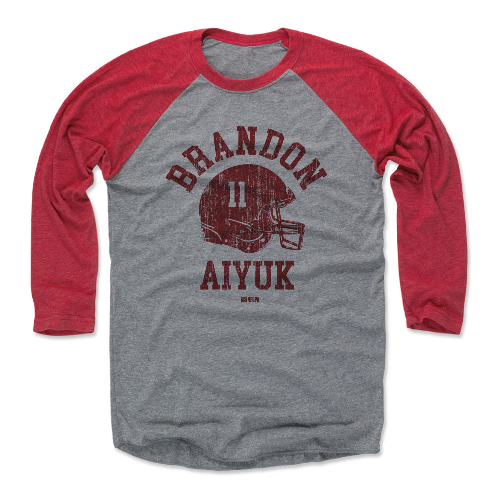 Brandon Aiyuk Men&#39;s Baseball T-Shirt | 500 LEVEL