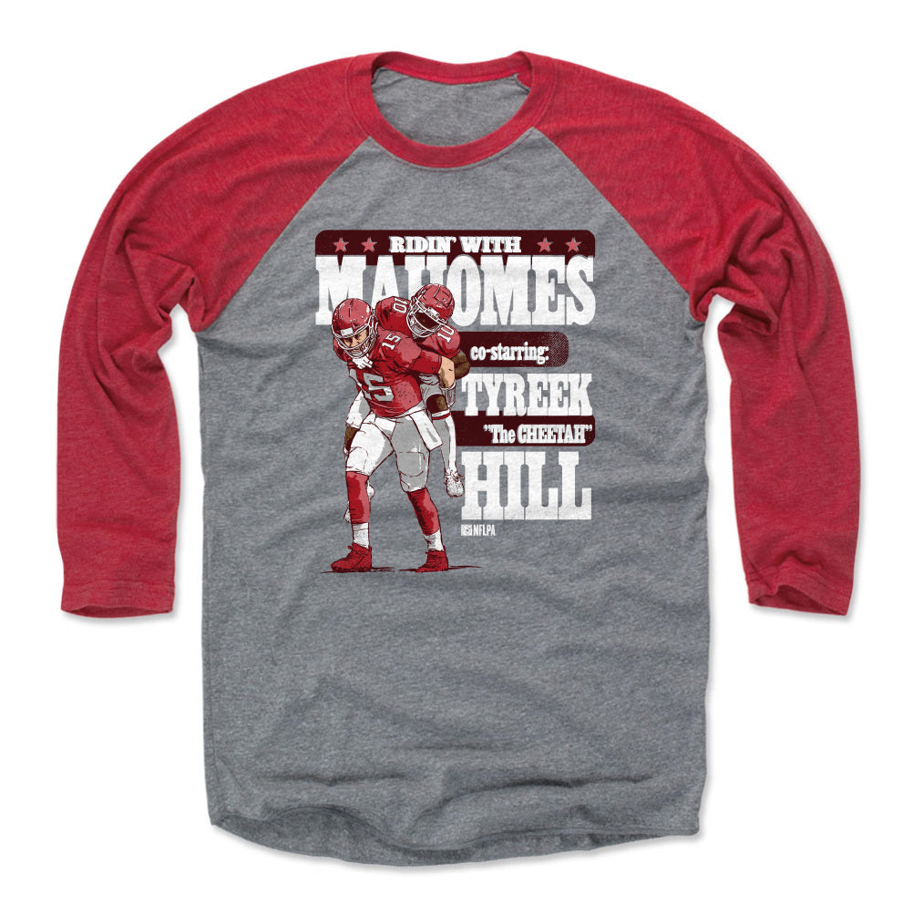 Patrick Mahomes Baseball Tee Shirt, Kansas City Football Men's Baseball T- Shirt