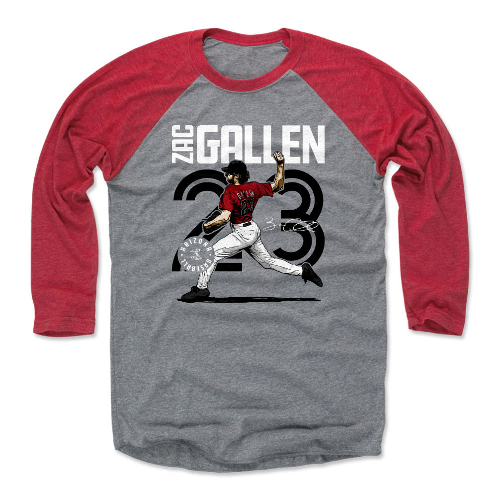 Zac Gallen Men&#39;s Baseball T-Shirt | 500 LEVEL