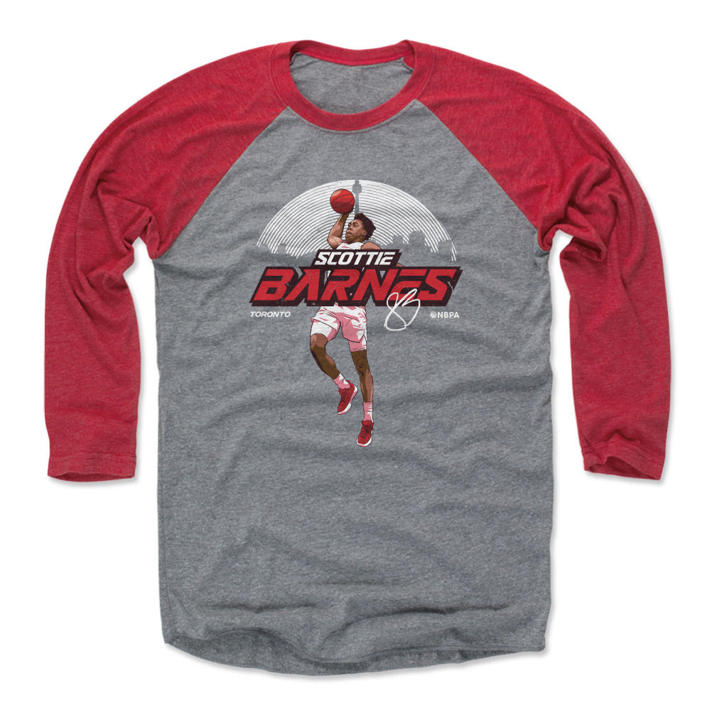 Scottie Barnes Men&#39;s Baseball T-Shirt | 500 LEVEL