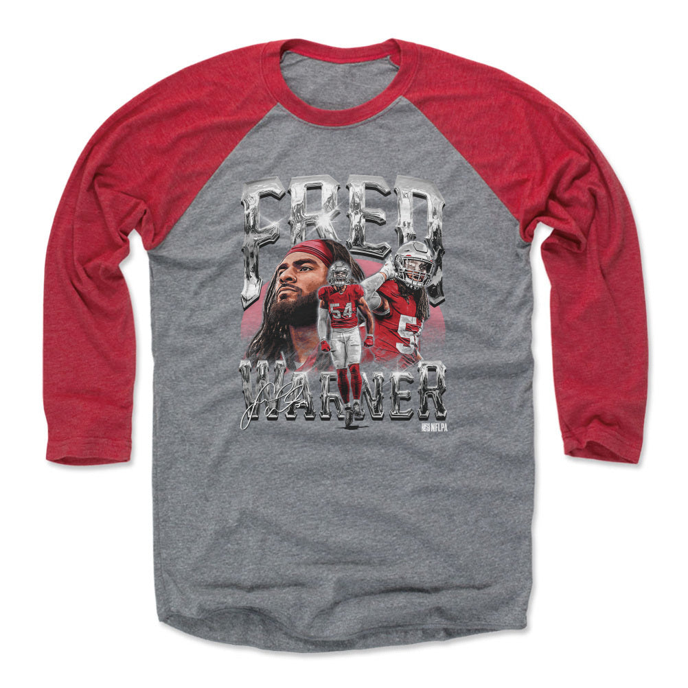 Fred Warner Men&#39;s Baseball T-Shirt | 500 LEVEL