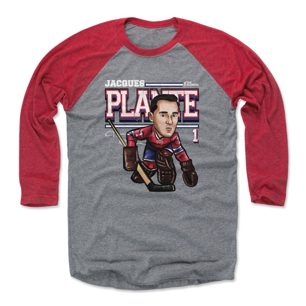 Jacques Plante Men&#39;s Baseball T-Shirt | 500 LEVEL