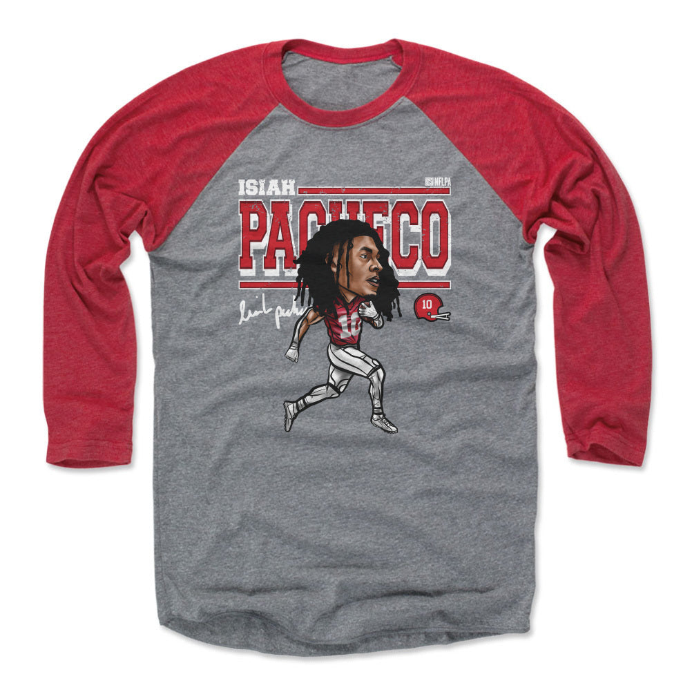 Isiah Pacheco Men&#39;s Baseball T-Shirt | 500 LEVEL