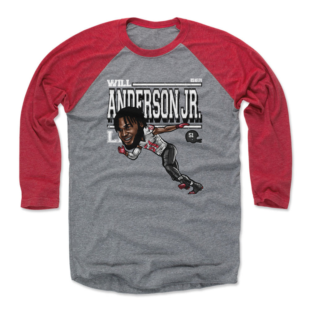 Will Anderson Jr. Men&#39;s Baseball T-Shirt | 500 LEVEL