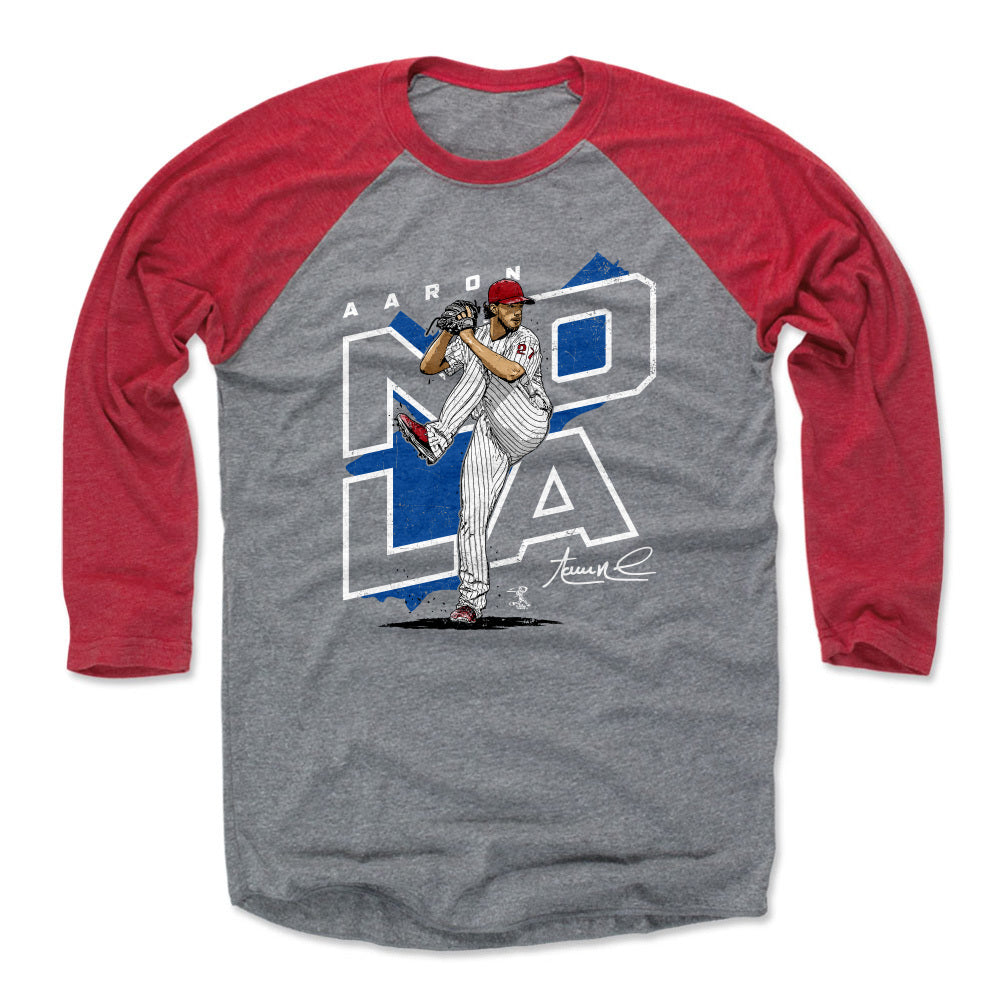 Aaron Nola Men&#39;s Baseball T-Shirt | 500 LEVEL