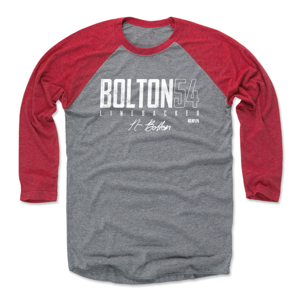 Nick Bolton Baseball Tee Shirt, Kansas City Football Men's Baseball T-Shirt