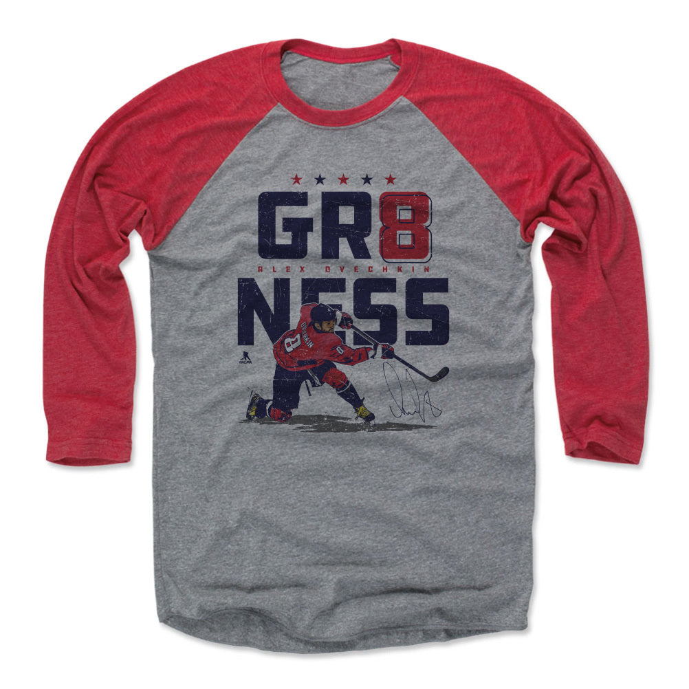 Alex Ovechkin Men&#39;s Baseball T-Shirt | 500 LEVEL