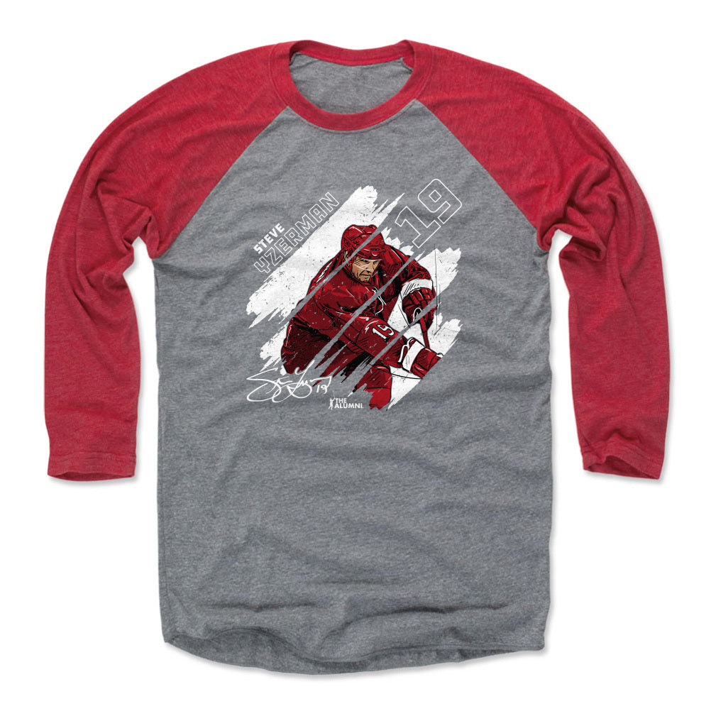 Steve Yzerman Men&#39;s Baseball T-Shirt | 500 LEVEL