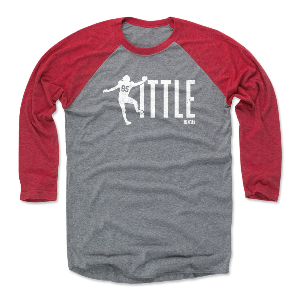 George Kittle Men&#39;s Baseball T-Shirt | 500 LEVEL