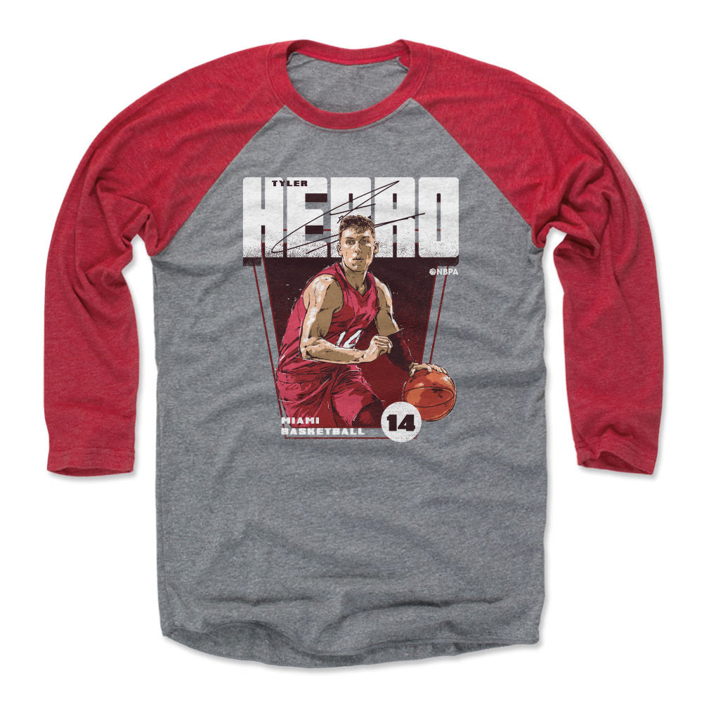 Tyler Herro Men&#39;s Baseball T-Shirt | 500 LEVEL
