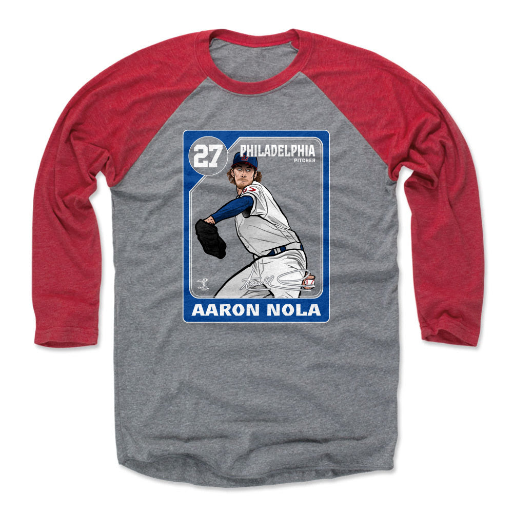 Aaron Nola Men&#39;s Baseball T-Shirt | 500 LEVEL