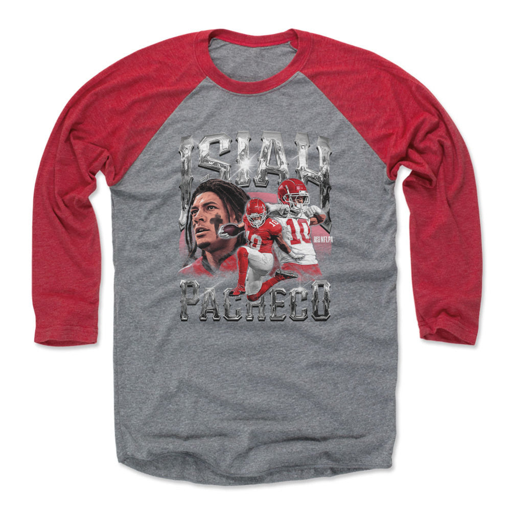 Isiah Pacheco Men&#39;s Baseball T-Shirt | 500 LEVEL