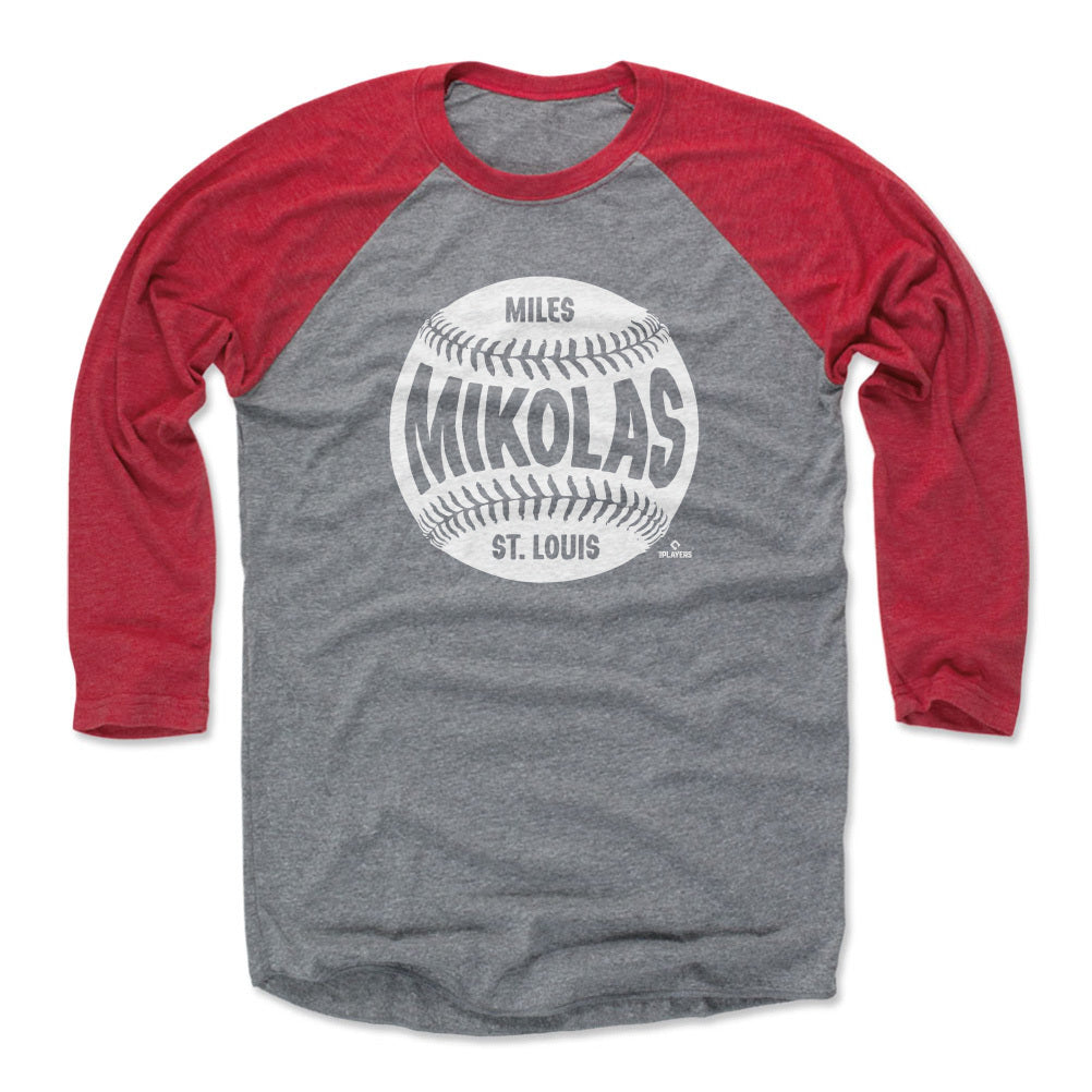 Miles Mikolas Men&#39;s Baseball T-Shirt | 500 LEVEL