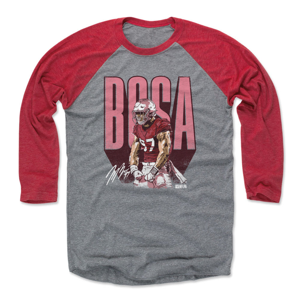 Nick Bosa Men&#39;s Baseball T-Shirt | 500 LEVEL