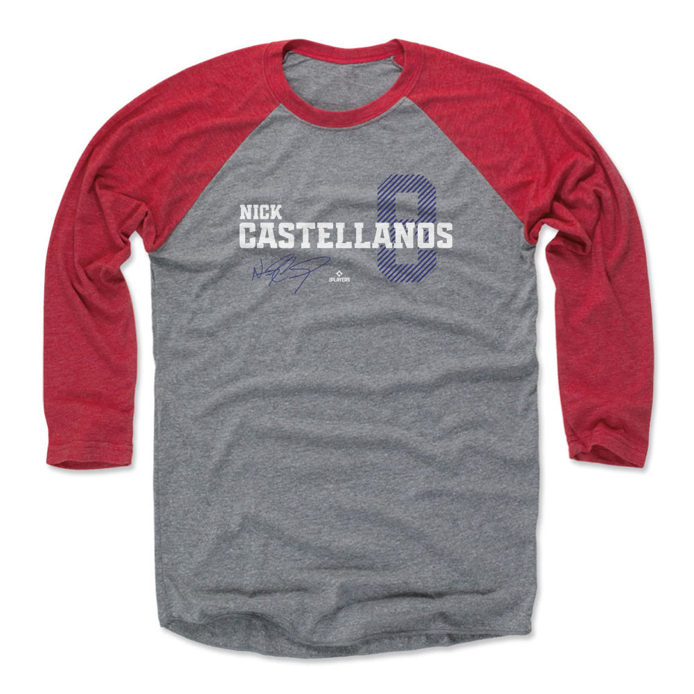 Nick Castellanos Men&#39;s Baseball T-Shirt | 500 LEVEL