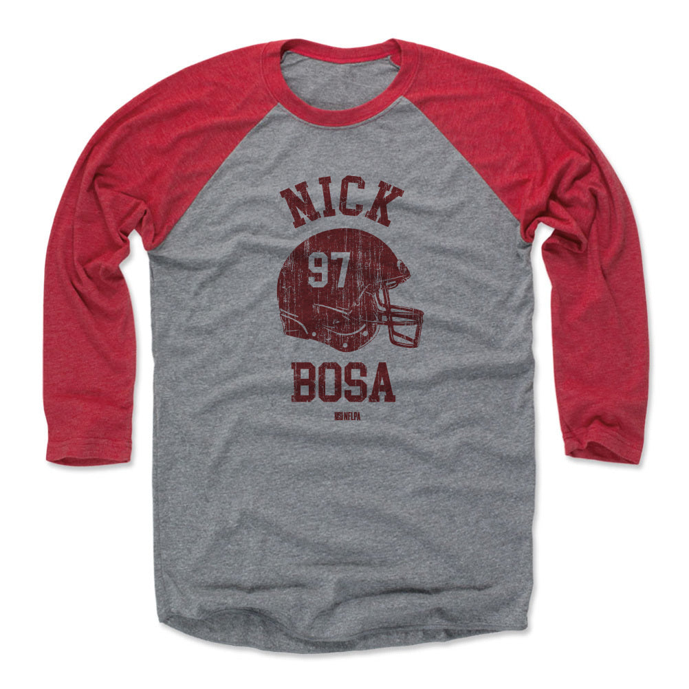 Nick Bosa Men&#39;s Baseball T-Shirt | 500 LEVEL