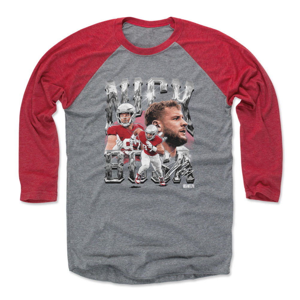 Nick Bosa Men&#39;s Baseball T-Shirt | 500 LEVEL