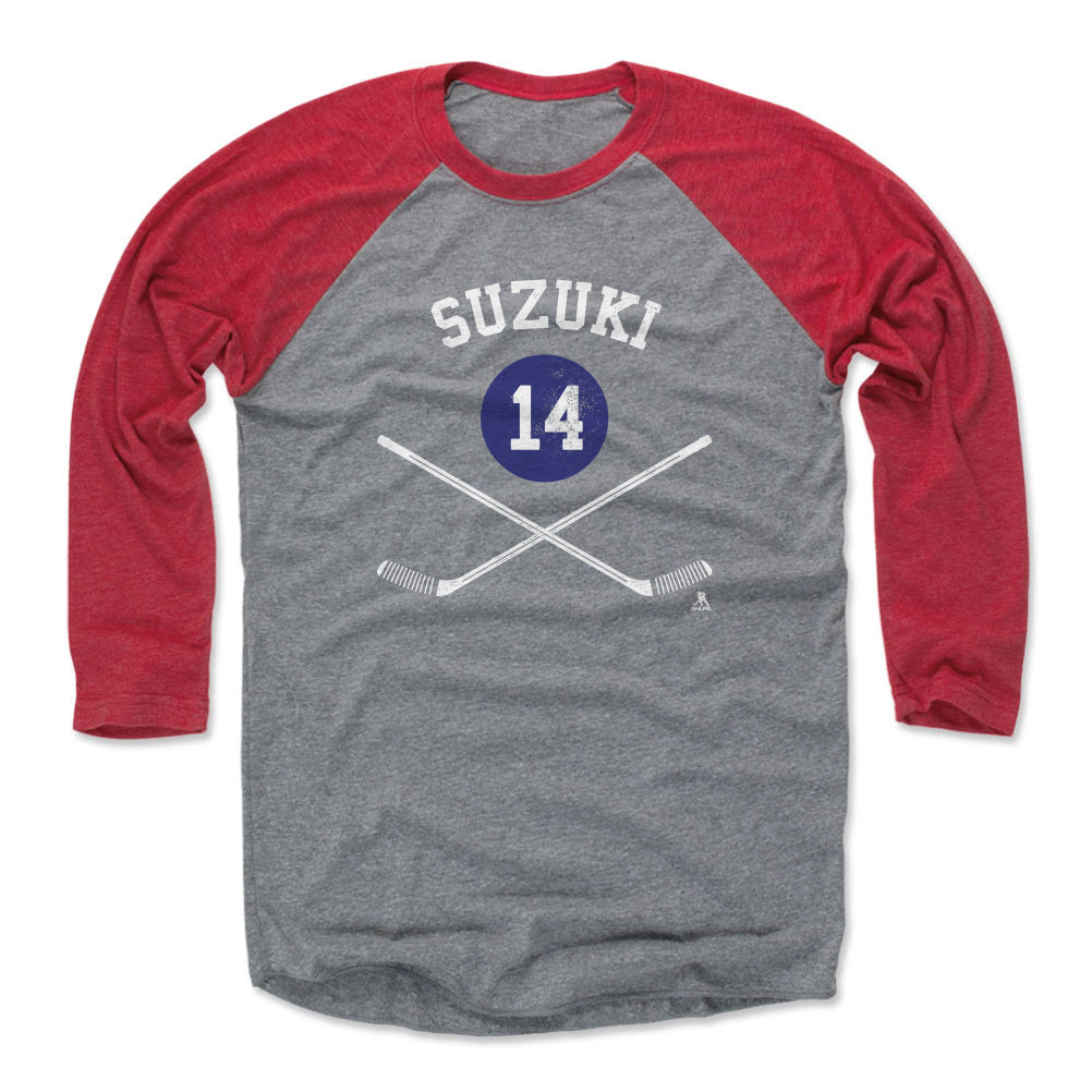 Nick Suzuki Men&#39;s Baseball T-Shirt | 500 LEVEL