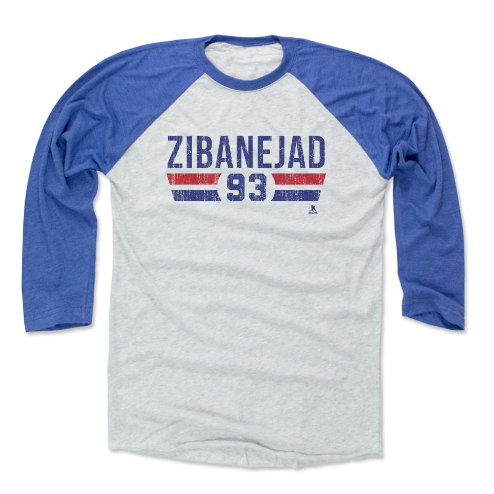 Mika Zibanejad Men&#39;s Baseball T-Shirt | 500 LEVEL