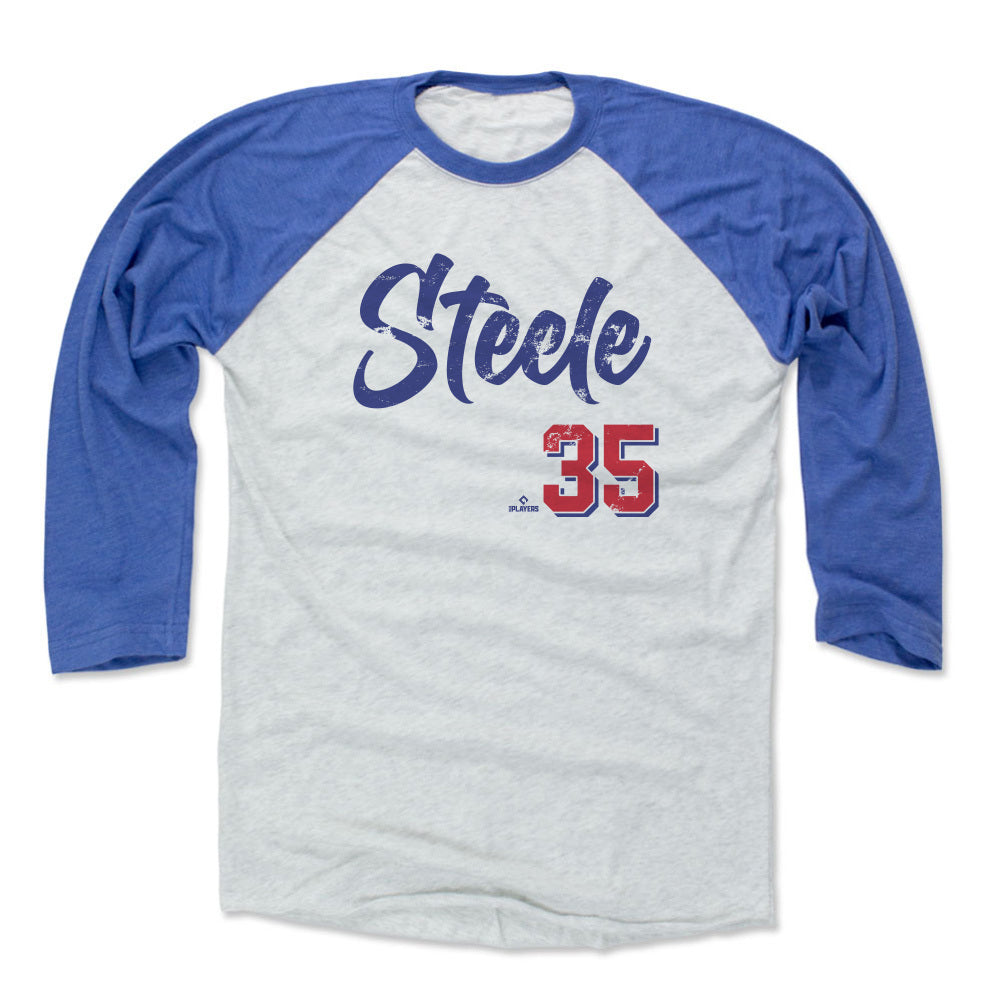 Justin Steele Men&#39;s Baseball T-Shirt | 500 LEVEL