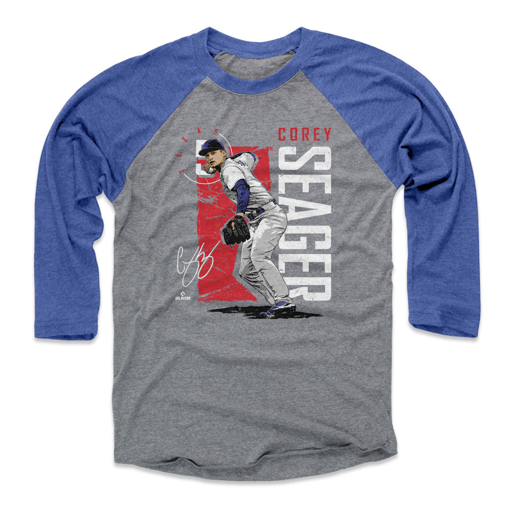 Corey Seager Men&#39;s Baseball T-Shirt | 500 LEVEL